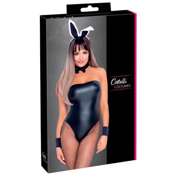 Комплект нижнего белья Cottelli Bunny Body (XL) Черный  photo 7