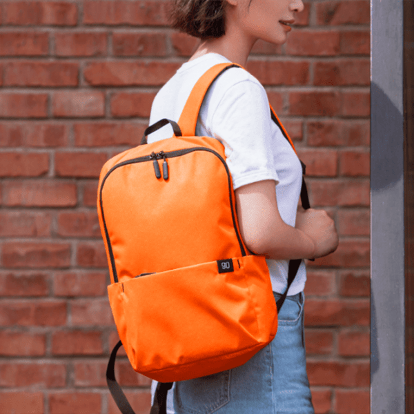 Rucsac pentru laptop Ninetygo Tiny Lightweight Casual Orange  photo 6
