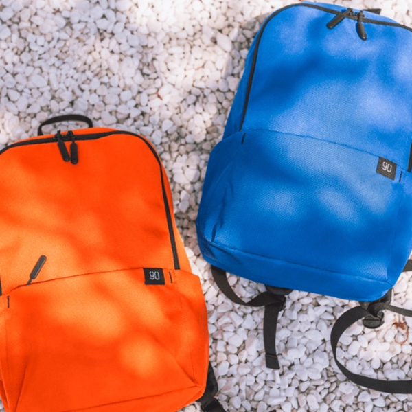 Rucsac pentru laptop Ninetygo Tiny Lightweight Casual Orange  photo 7