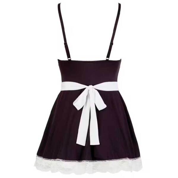Комплект нижнего белья Cottelli Maid's Dress (M) Черный  photo 5