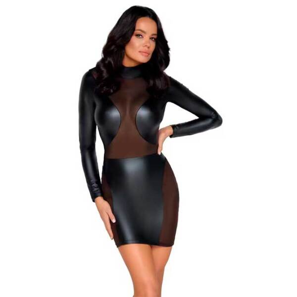 Комплект нижнего белья Cottelli Dress long sleeve (M) Черный  photo 2