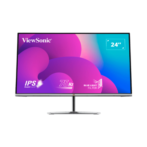 Monitor Viewsonic VX2476-SMH Black 23.8" Full HD VA LED photo 2