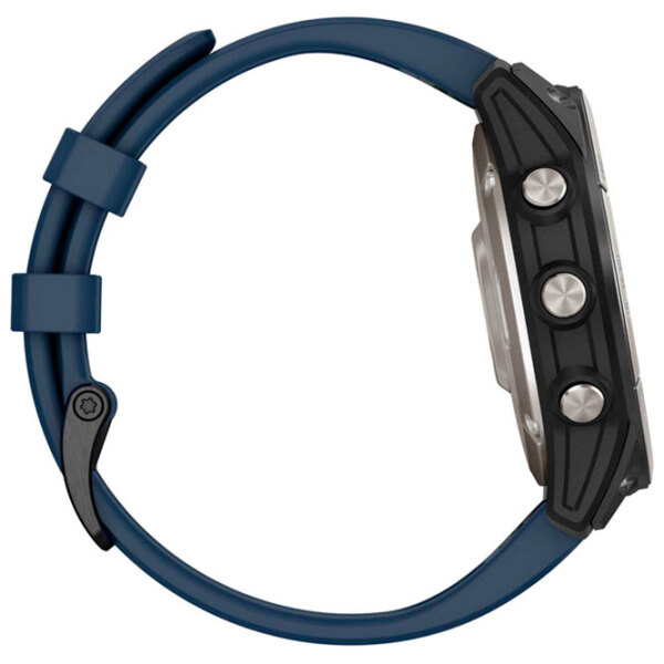 Ceas inteligent Garmin Quatix 7 Pro Titanium 1.3" | 47 mm | Fibră polimerică durabilă/Silicon
| 010-02803-81 photo 5