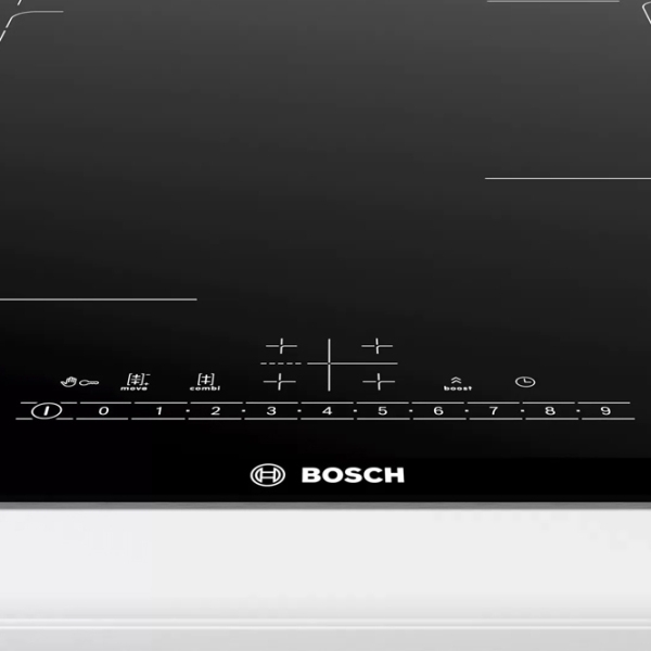 Plită încorporabilă cu inducție Bosch PVS775FB5E Black Vitroceramică, 6900 W photo 2