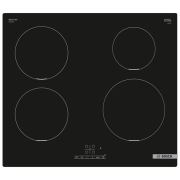 Plită încorporabilă cu inducție Bosch PUE611BB6E Black Vitroceramică, 4600 W
