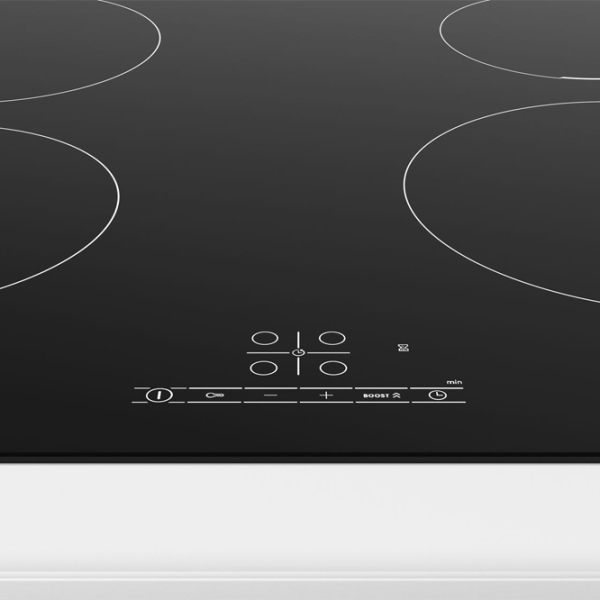 Plită încorporabilă cu inducție Bosch PUE611BB6E Black Vitroceramică, 4600 W photo 2