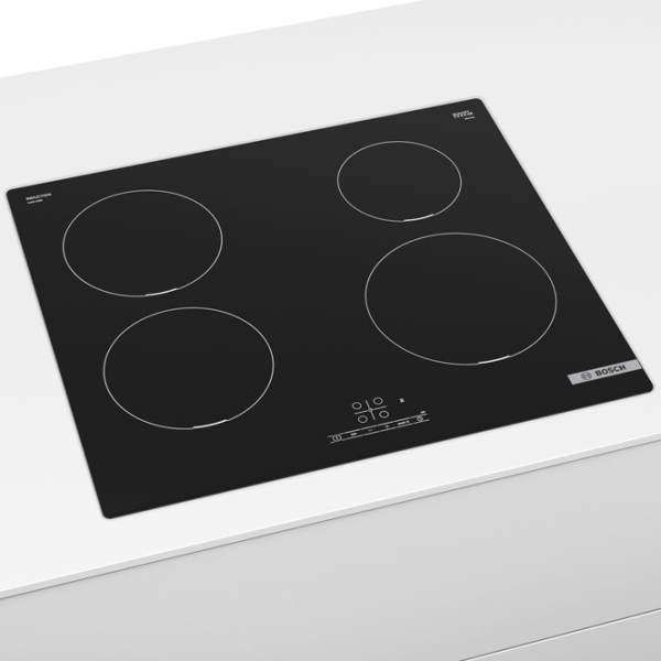 Plită încorporabilă cu inducție Bosch PUE611BB6E Black Vitroceramică, 4600 W photo 4