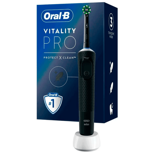 Зубная электрощетка Braun Vitality Pro Черный  photo 2