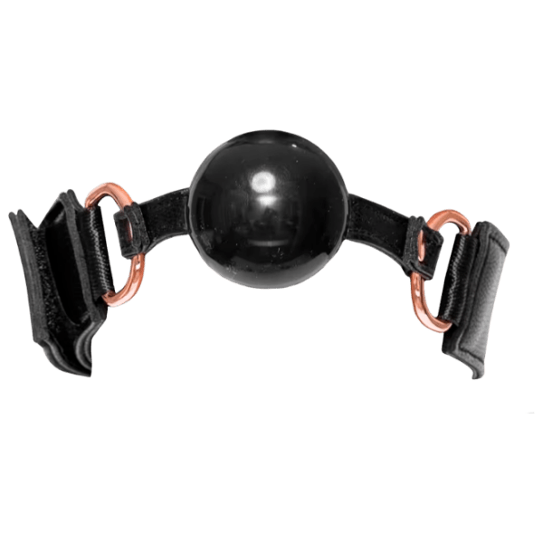 Кляп Bad Kitty Gag Cuffs Черный  photo 1