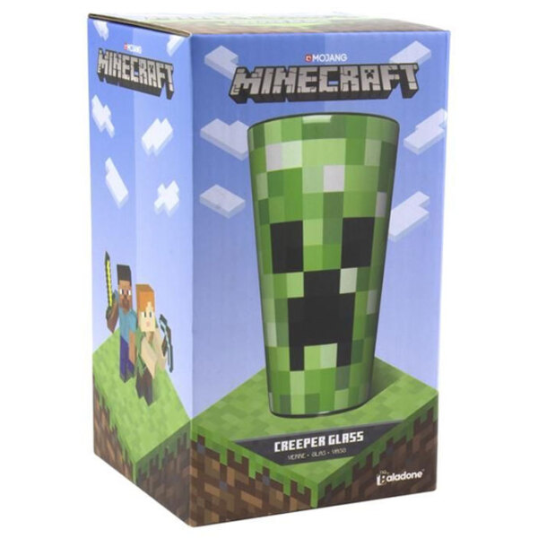 Pahar Paladone Minecraft Creeper Glass Green  photo 3
