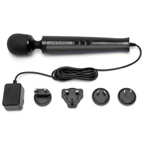 Vibrator le Wand Diecast Black  photo 3