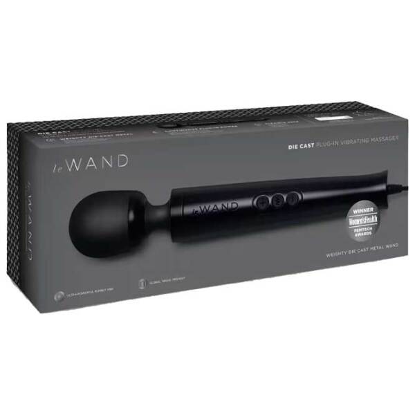 Vibrator le Wand Diecast Black  photo 4