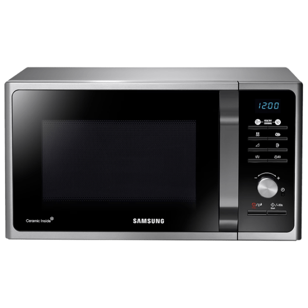 Cuptor cu microunde Samsung MG23F301TAS/ OL Silver Cu grill, 23 l, 800 W photo 1