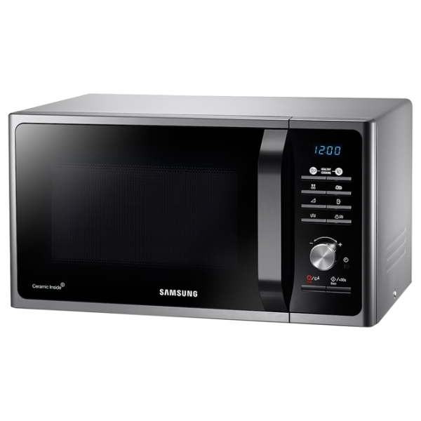 Cuptor cu microunde Samsung MG23F301TAS/ OL Silver Cu grill, 23 l, 800 W photo 2