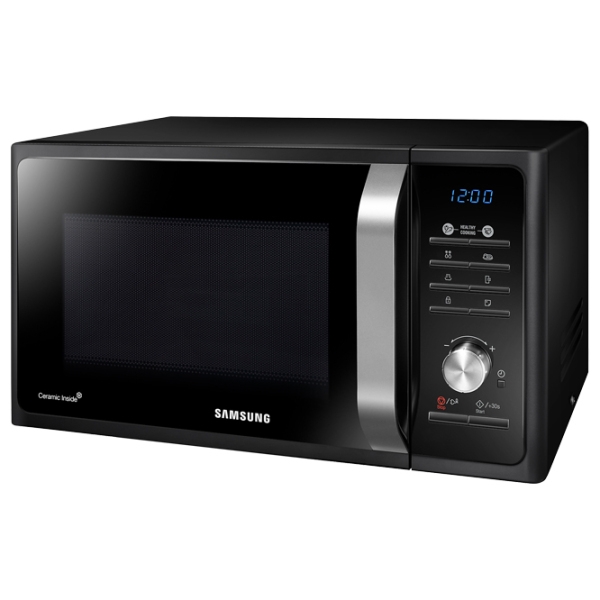 Cuptor cu microunde Samsung MS23F301TAK/ OL Black Solo, 23 l, 800 W photo 2
