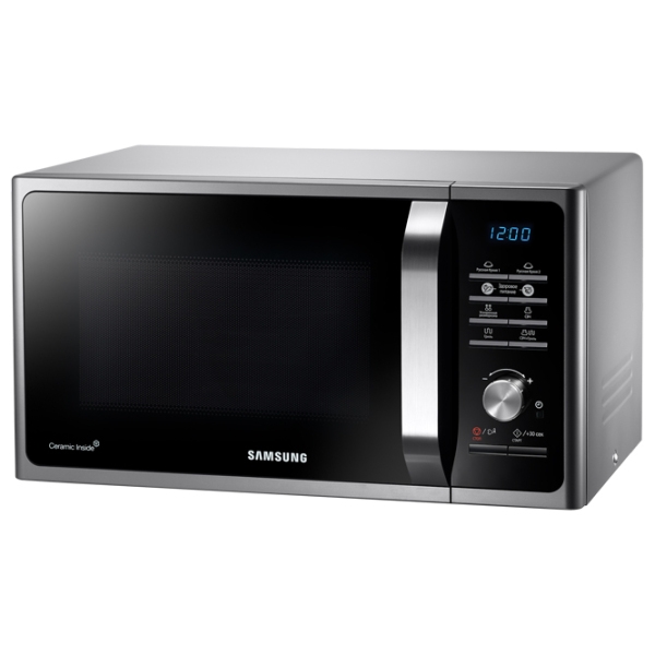 Cuptor cu microunde Samsung MS23F301TAS/ OL Silver Solo, 23 l, 800 W photo 2