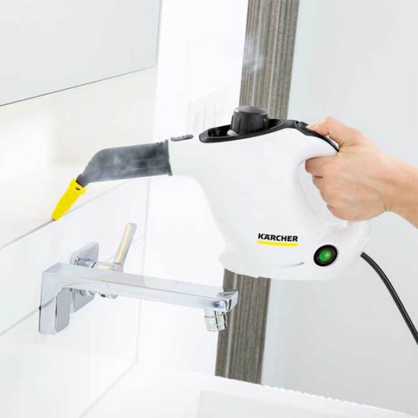 Curățitor cu aburi KARCHER SC1 EasyFix (1.516-401.0) White 1200 W, 15 g/ min, 0.2 l photo 5