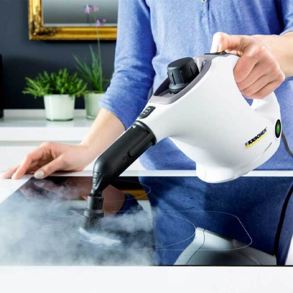 Curățitor cu aburi KARCHER SC1 EasyFix (1.516-401.0) White 1200 W, 15 g/ min, 0.2 l photo 6