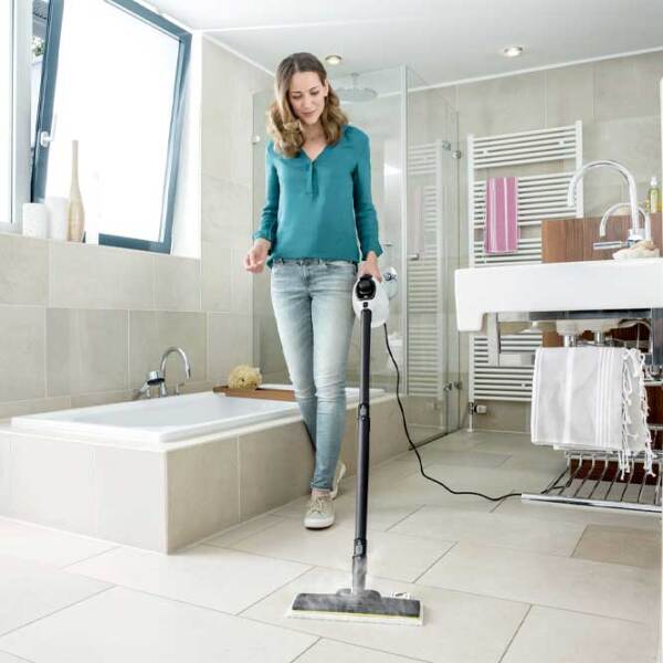 Curățitor cu aburi KARCHER SC1 EasyFix (1.516-401.0) White 1200 W, 15 g/ min, 0.2 l photo 7