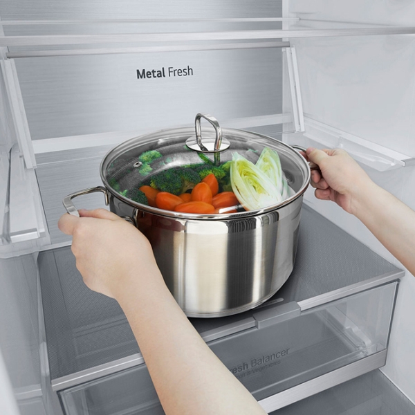 Frigider LG GBB71NSUGN Inox 234l/ No Frost, 107l/ No Frost, D photo 6