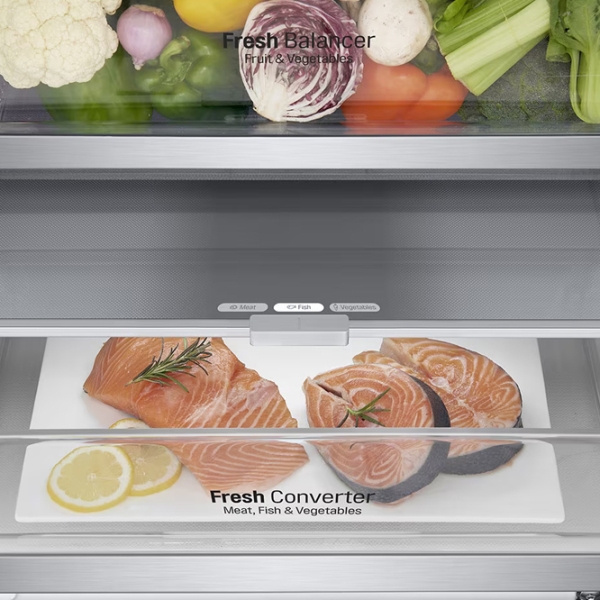 Frigider LG GBB71NSUGN Inox 234l/ No Frost, 107l/ No Frost, D photo 7