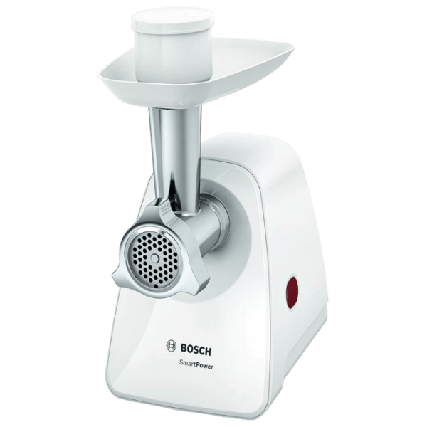 Mașină de tocat carne Bosch MMWP2004 White 350 W/ 1500 W, 1.7 kg/ min photo 1