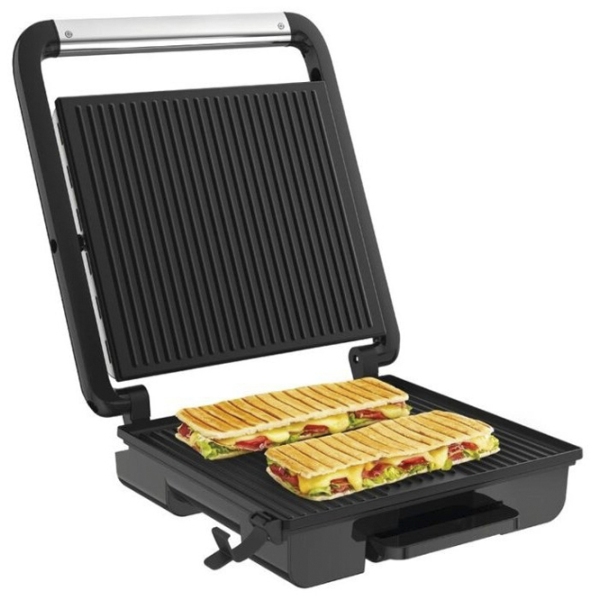 Электрогриль Tefal GC242D38 Нержавеющая сталь 2000 Вт, Контактный, photo 4