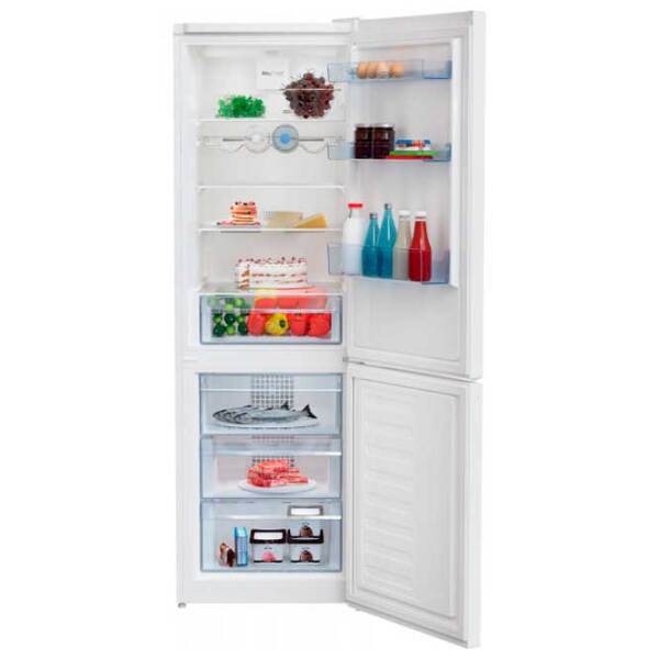 Frigider Beko RCNA366K30W White 215l/ No Frost, 109l/ No Frost, A++ photo 3