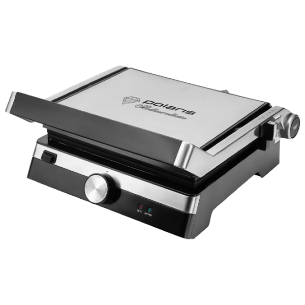 Grill electric Polaris PGP1902 Inox 2000 W, Contact, 240 °С photo 1