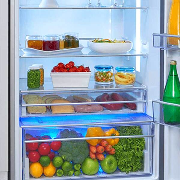 Frigider Beko RCHA386K30W White 223l/ Automat, 143l/ No Frost, A++ photo 4
