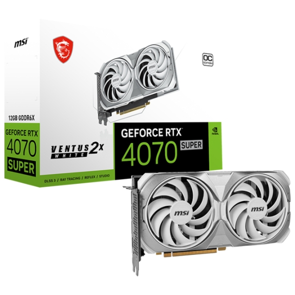 Placă video MSI GeForce RTX 4070 SUPER VENTUS 2X OC 12 GB PCI Express x8 4.0 photo 5