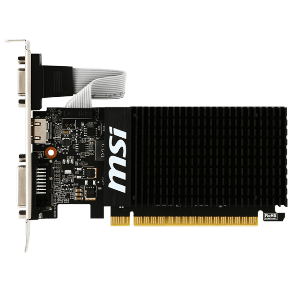 Видеокарта MSI GeForce GT 710 2 ГБ PCI Express x8 2.0 photo 1
