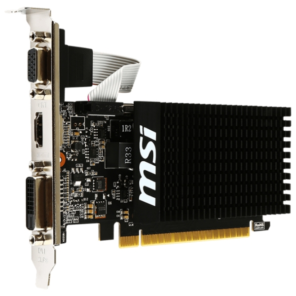 Видеокарта MSI GeForce GT 710 2 ГБ PCI Express x8 2.0 photo 2
