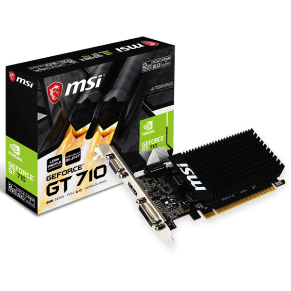 Видеокарта MSI GeForce GT 710 2 ГБ PCI Express x8 2.0 photo 4