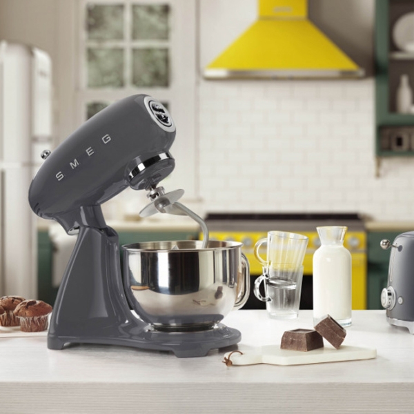 Mixer Smeg SMF03GREU Gray 800 W, Numărul de viteze: 10, Regim turbo photo 6