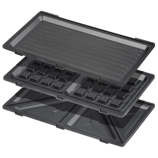 Aparat pentru sandvișuri Ardesto SM-H300B Black 700 W, Cantitatea de sandwich-uri:  photo 4