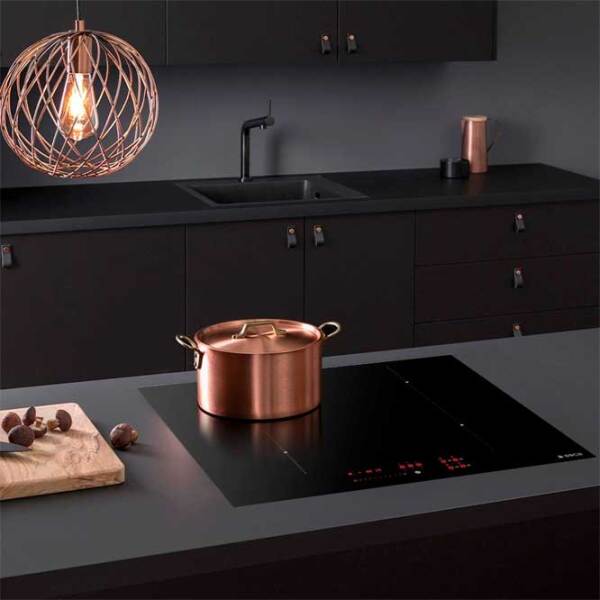 Plită încorporabilă cu inducție Elica Ratio 604 BL Black Vitroceramică, 7200 W photo 3