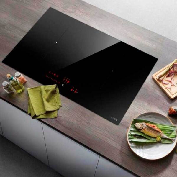 Plită încorporabilă cu inducție Elica Ratio 702 BL PRF0183888 Black Vitroceramică, 3100 W photo 3