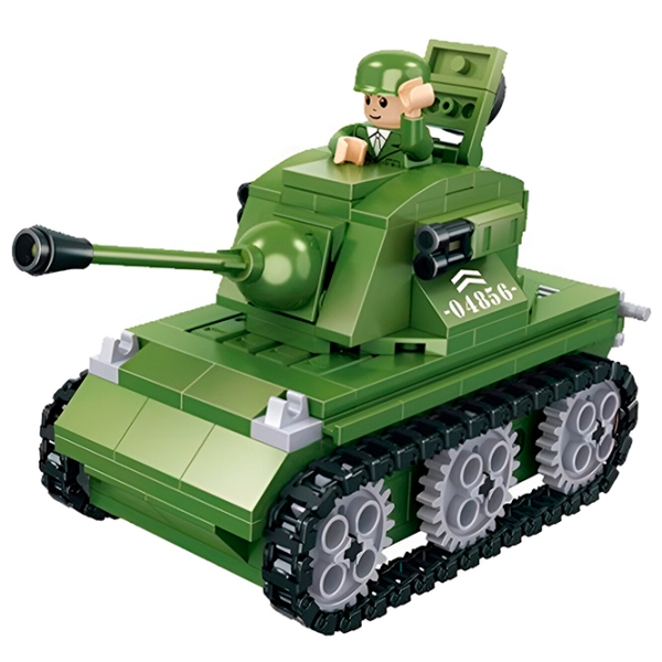 Конструктор Hsanhe Panther Зеленый Количество деталей 259, 6+ photo 2