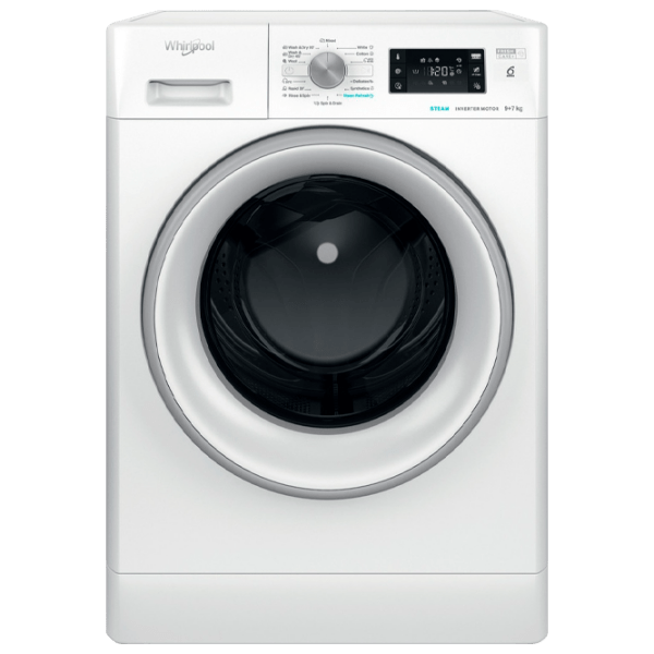 Mașină de spălat Whirlpool FFWDB 976258 SV EE White 9 kg, 1600 rpm, E photo 1