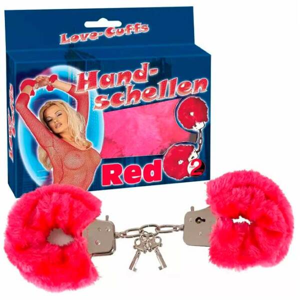 Наручники You2Toys Love Cuffs Красный  photo 2