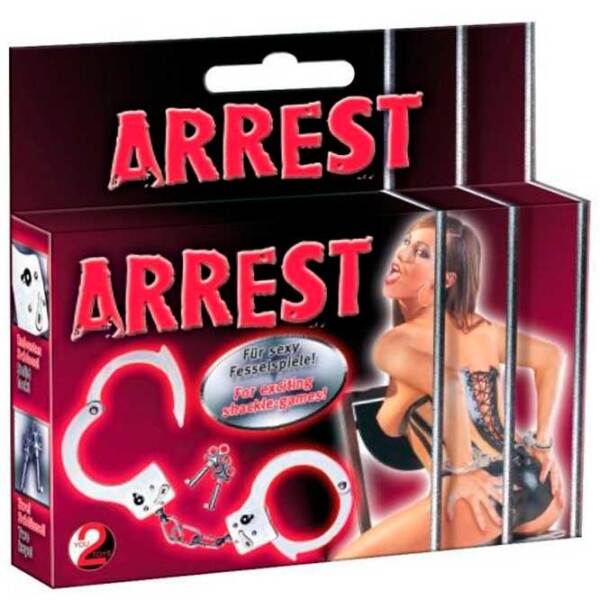 Наручники You2Toys Arrest Handcuffs Серебристый  photo 2