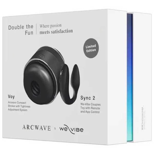 Вибратор Arcwave & We-Vibe Double the Fun Черный  photo 5