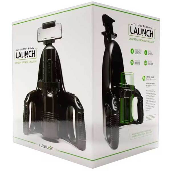 Мастурбатор Fleshlight Universal Launch Черный  photo 4