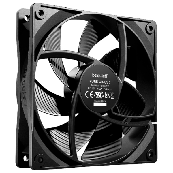 Ventilator de carcasă Be quiet! Pure Wings 3 Black  photo 2