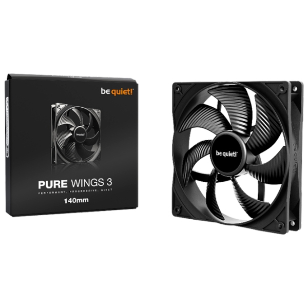 Ventilator de carcasă Be quiet! Pure Wings 3 Black  photo 3