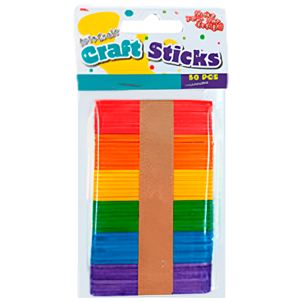 Set de creație Art&Craft Craft Sticks 47972 Multicolor Pentru copii, 3+ photo 1
