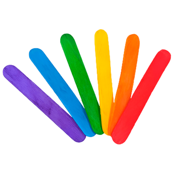 Set de creație Art&Craft Craft Sticks 47972 Multicolor Pentru copii, 3+ photo 2