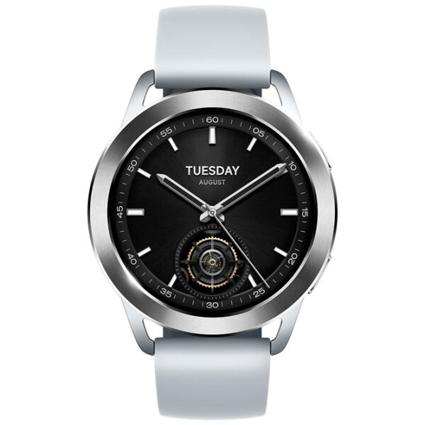 Ceas inteligent Xiaomi Watch S3 Silver 1.43" | 47 mm | Aliaj din aluminiu/ Cauciuc cu fluor
| BHR7873GL photo 2