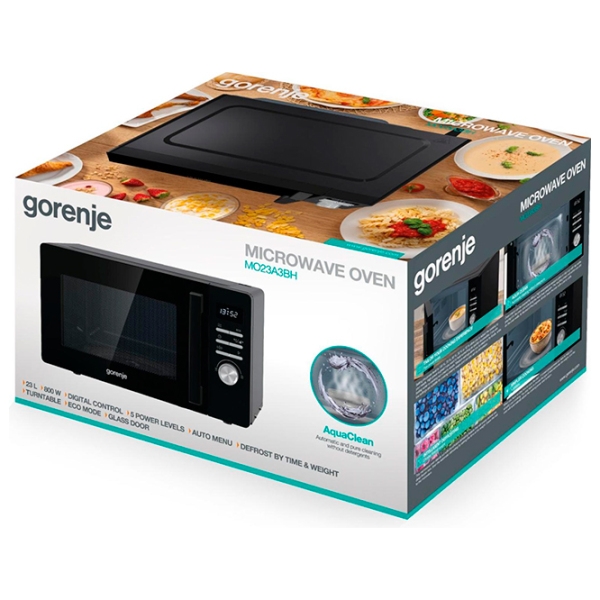 Cuptor cu microunde Gorenje MO23A3BH Black , 23 l, 800 W photo 14